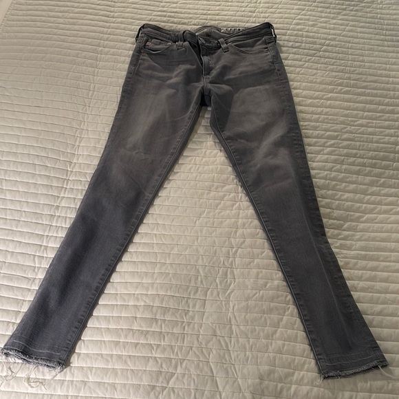 Ag “the legging ankle” grey jean size 26 - Picture 3 of 5